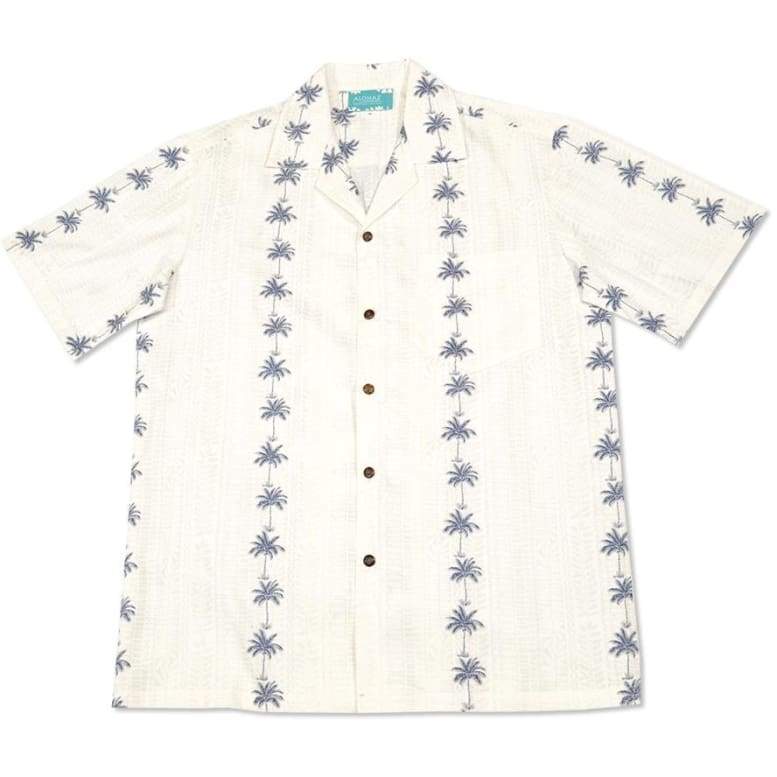 Cabana White Hawaii Cotton Shirt Ha16146