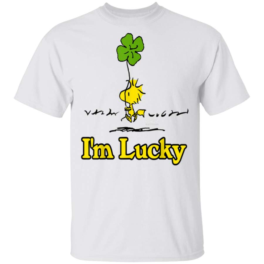 Peanuts Woodstock Clover Im Lucky T-Shirt