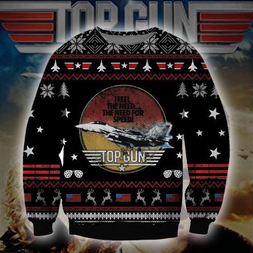 Top Gun The Need For Speed Ugly Sweater Tpg1509L2Kd