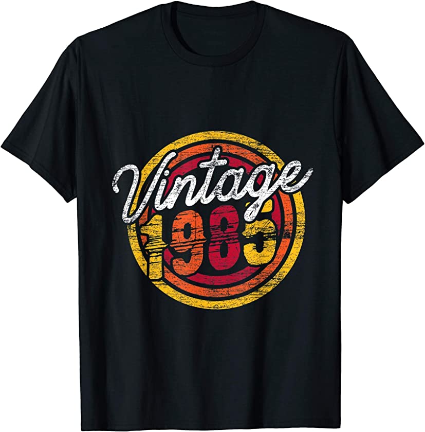 36th Birthday Gifts – Vintage 1985 T-Shirt