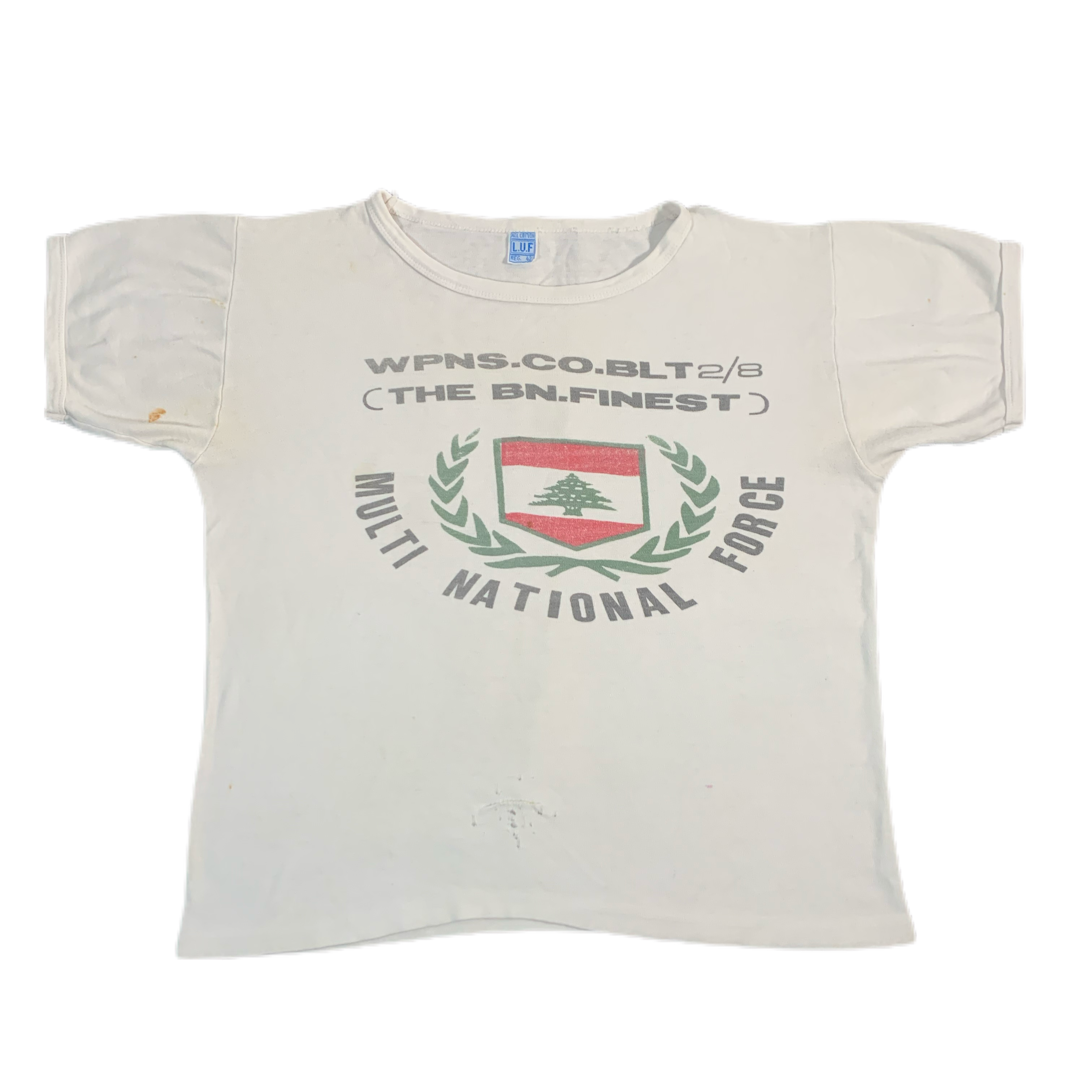 Vintage Multinational Force “Beirut ‘82” T-Shirt