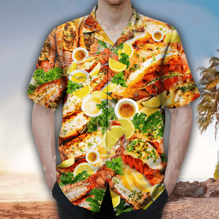 Lobster Hawaii Shirt For Lovers Ha107659