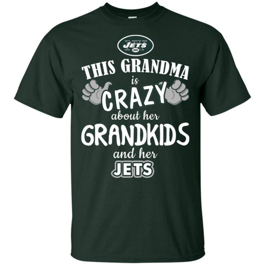 This Grandma Is Crazy About Her Grandkids And Her New York Jets T Shirt