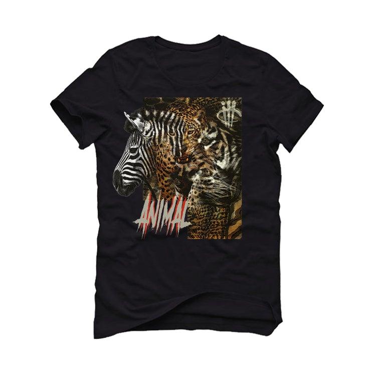 Air Jordan 11 “Animal Instinct” Black T-Shirt (Animal)