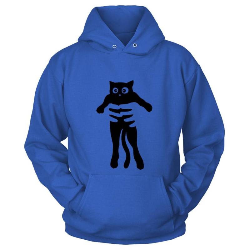 Cat Tattoo Kitten Cute Funny Unisex Hoodie