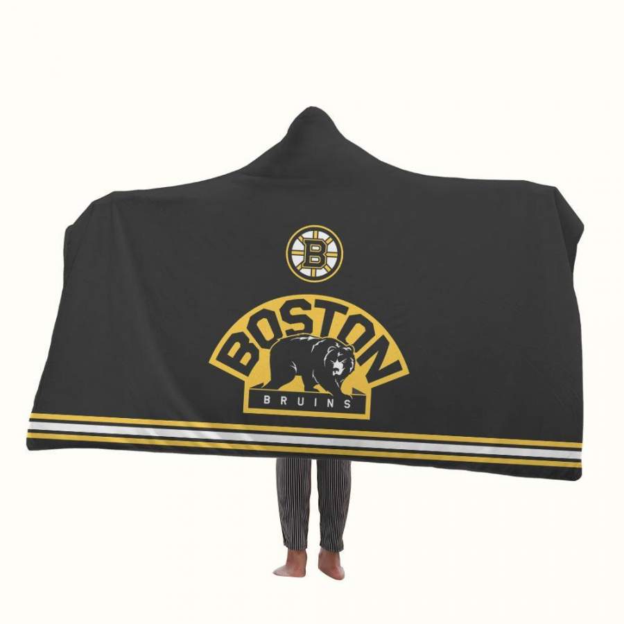 Boston Bruins Hooded Blanket