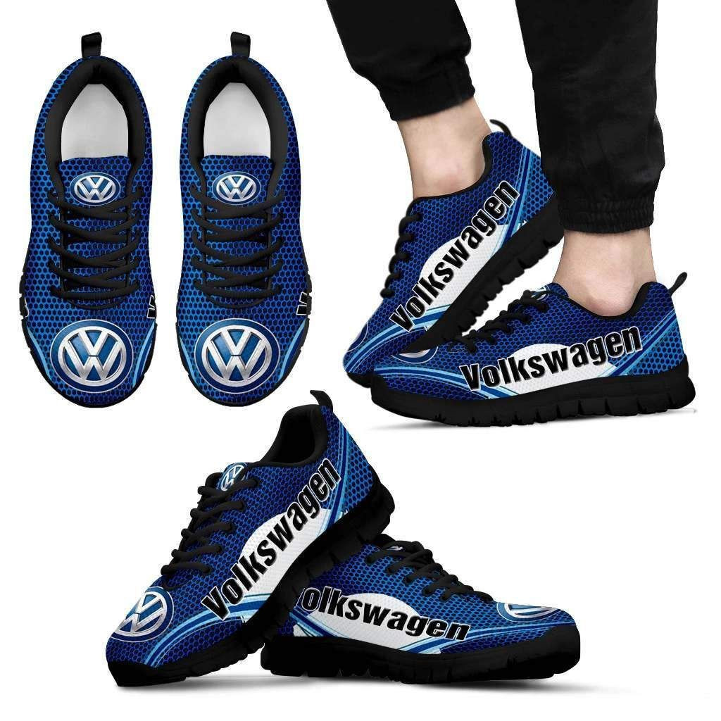 3D Printed Volkswagen Sneakers Ver4 For Men & Women (Blue)