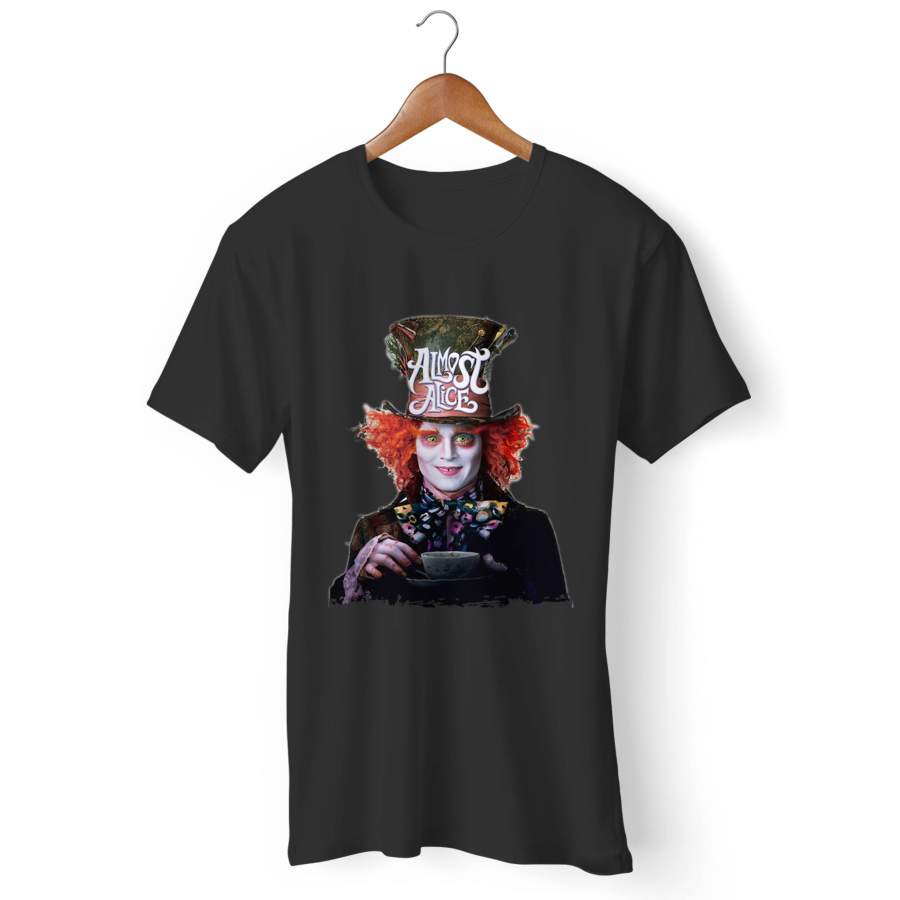 Almost Alice The Mad Hatter Man’s T-Shirt