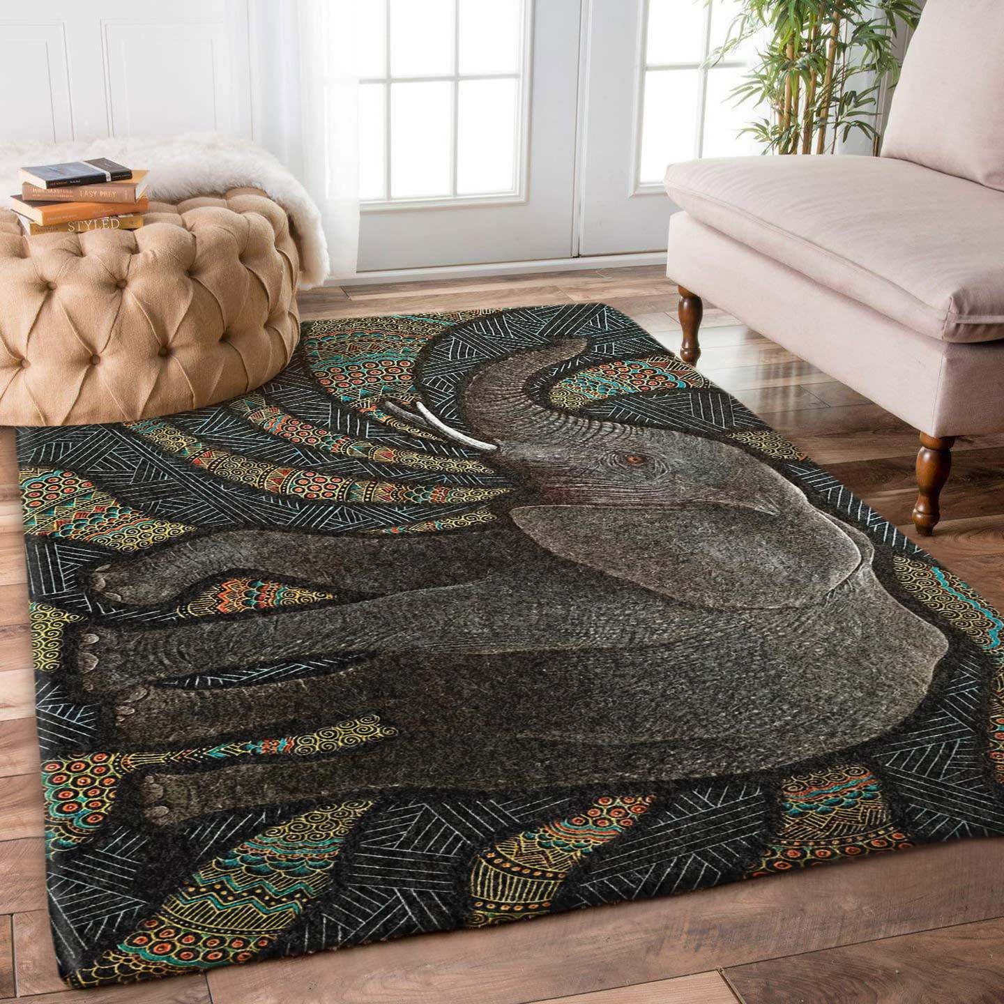 Elephant Zen Rug