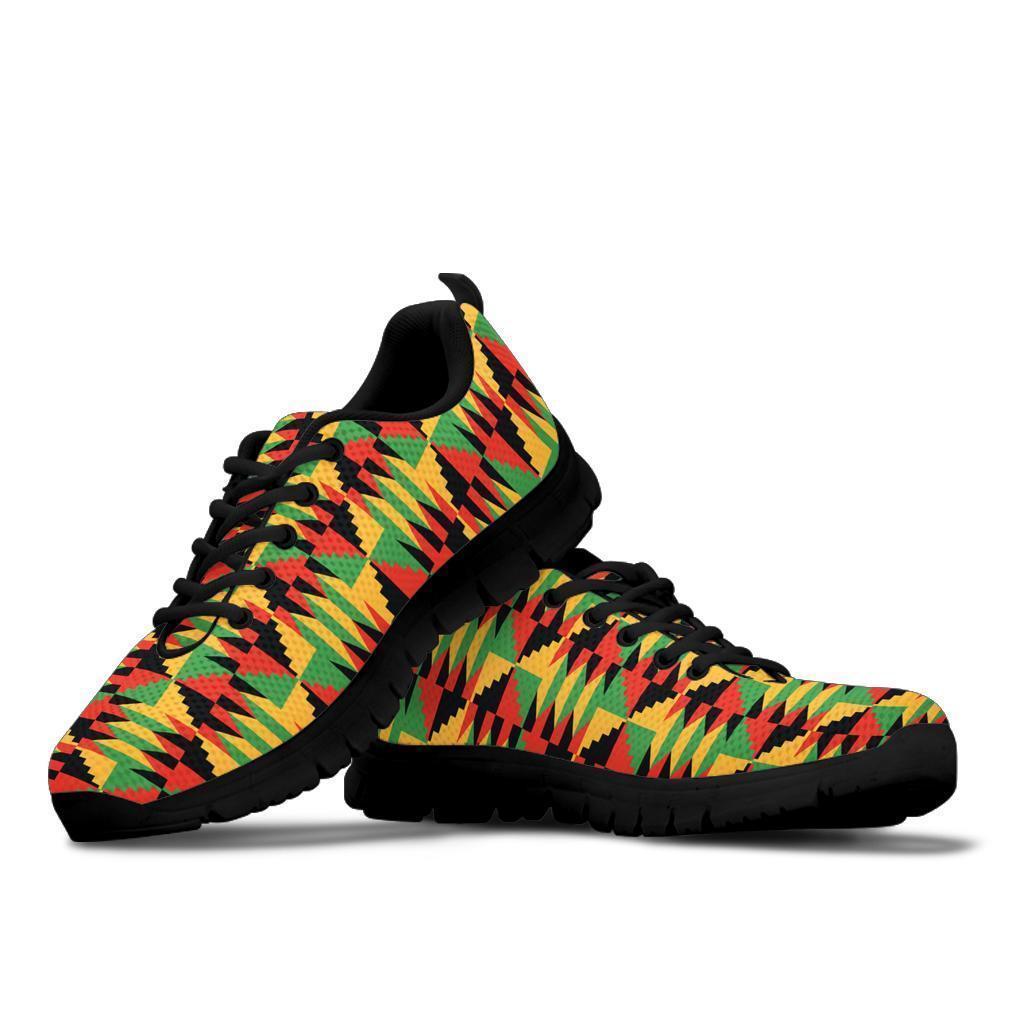 Greek Life Shoes – Ghana Special Kente Sneakers