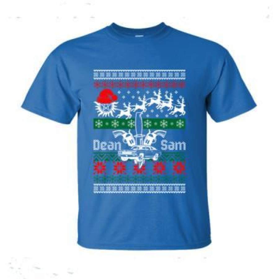 AGR Dean Sam Christmas Ugly Sweater Xmas – Ultra-Cotton T-Shirt