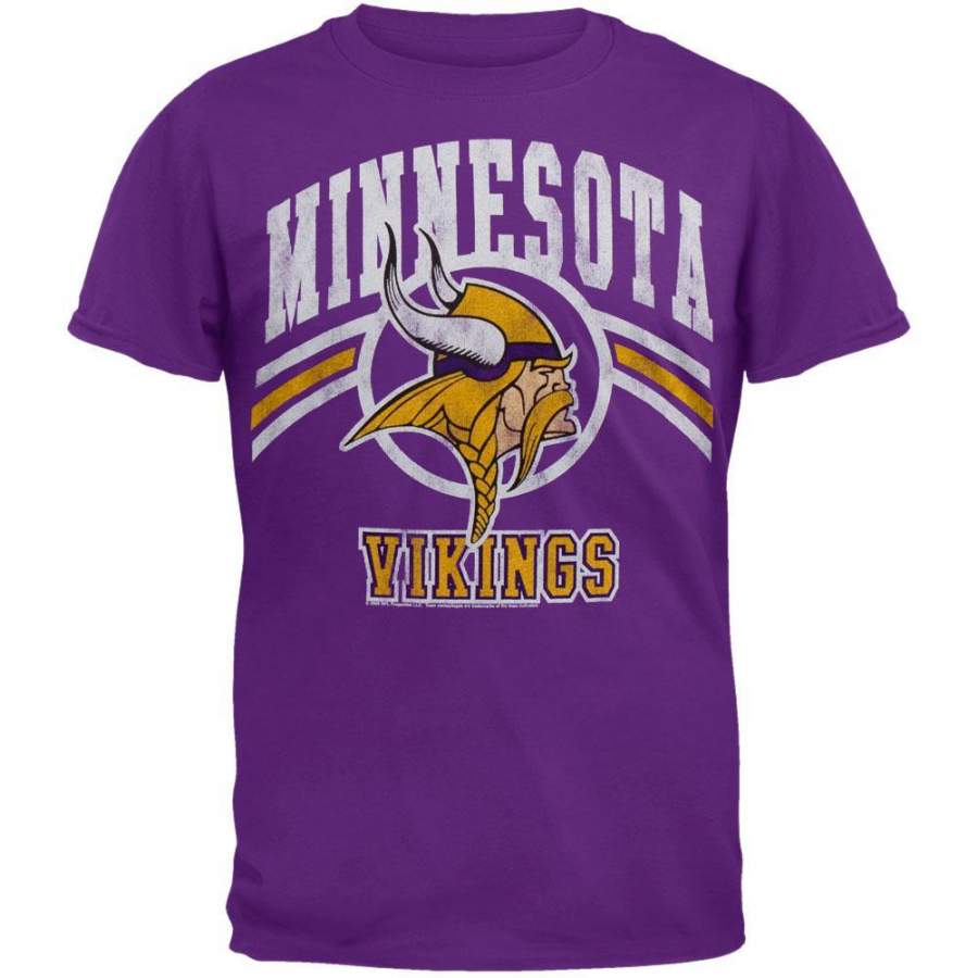 Minnesota Vikings – Large Logo Soft T-Shirt