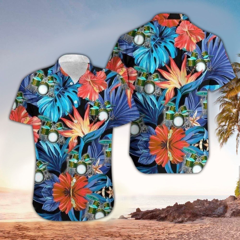 Drum Aloha Hawaii Shirt For Ha63180