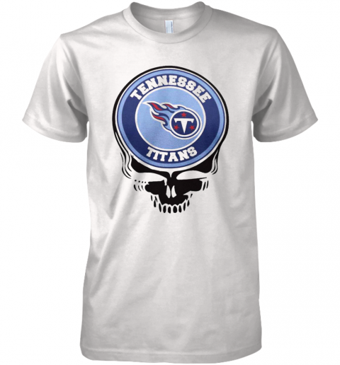 Tennessee Titans Football Skull Premium Men’S T-Shirt