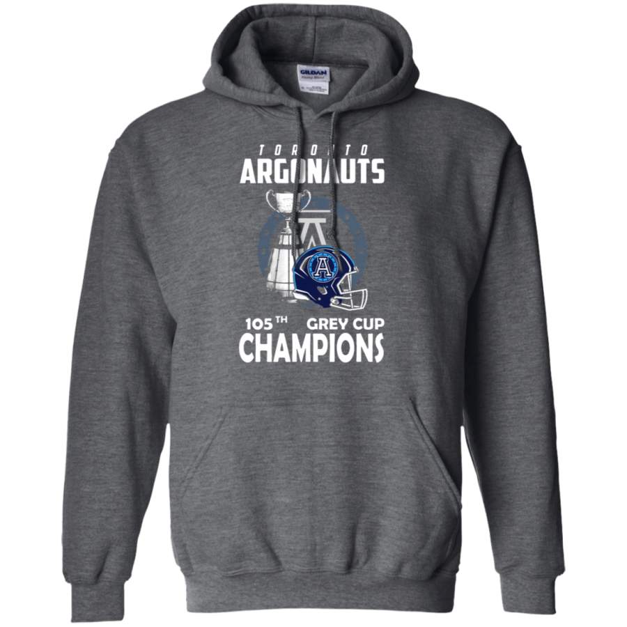 AGR Toronto Argonauts 105th Grey Cup Champions CFL Canada Hoodie – Fit ...