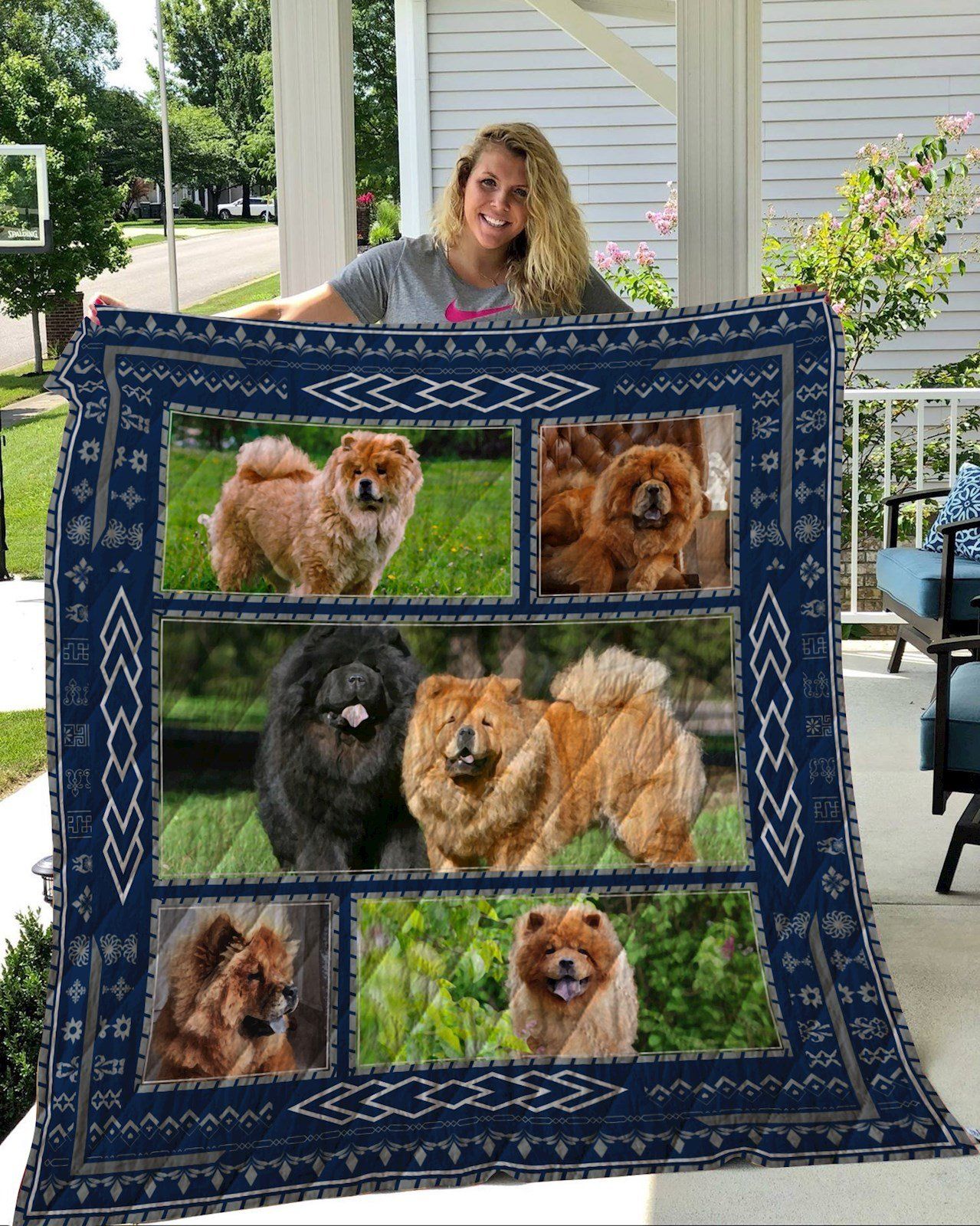 Chow Chow 3D Quilt Blanket HGM24