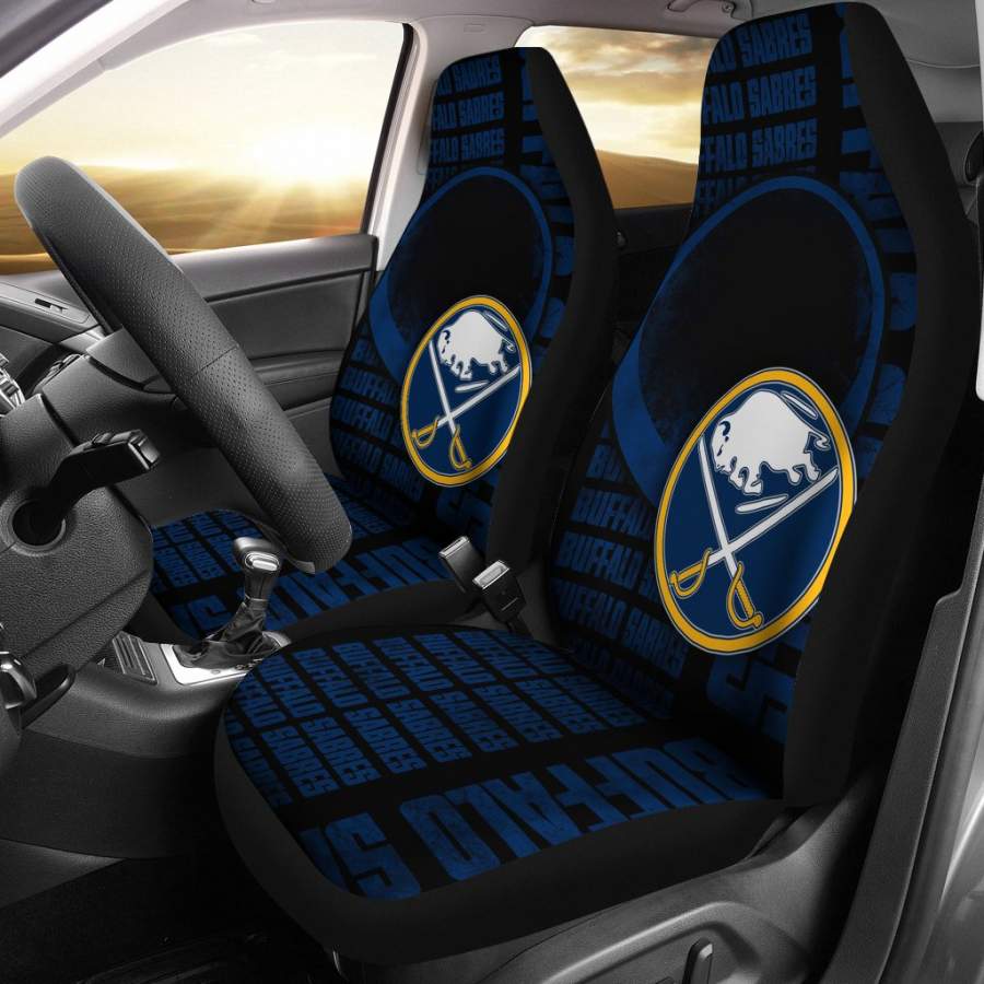 Gorgeous The Victory Buffalo Sabres Car Seat Covers