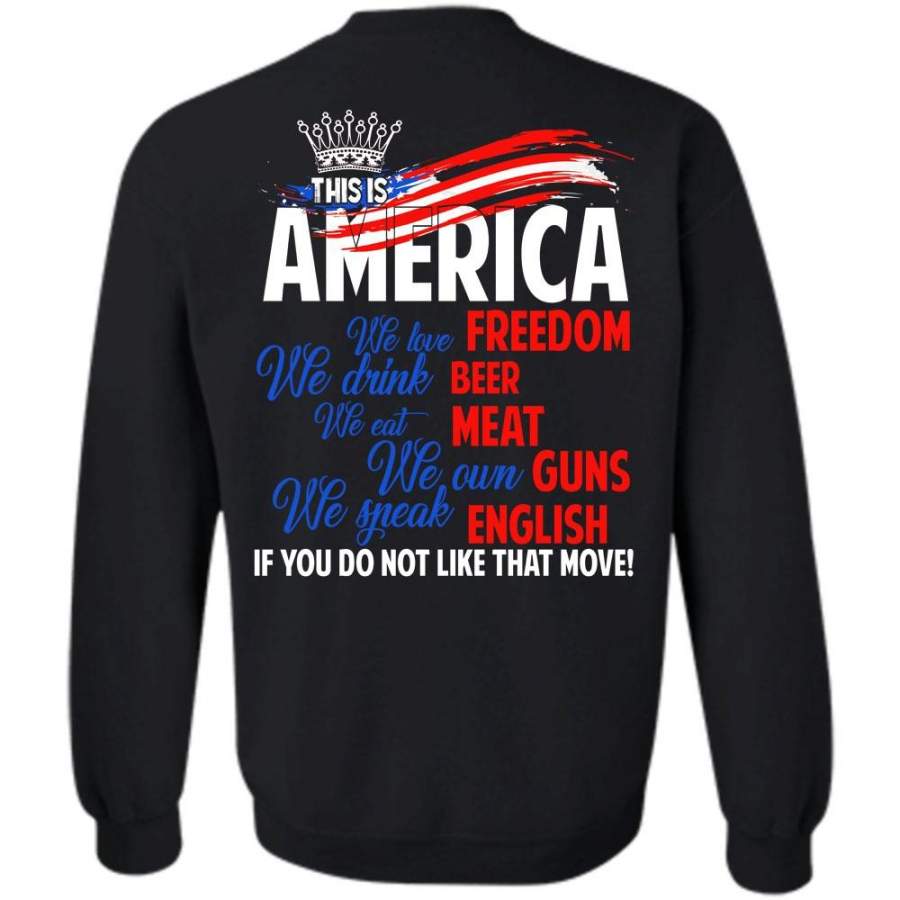 We Love Freedom T Shirt, I Love Veteran Sweatshirt