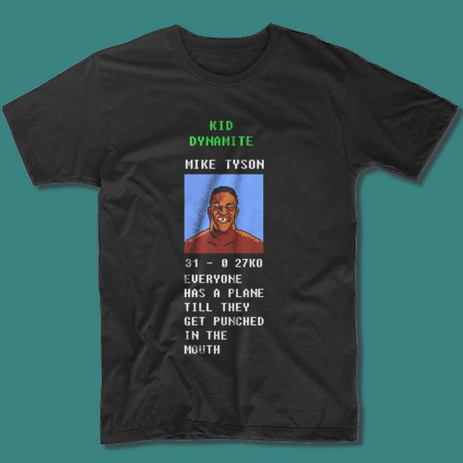 Mike Tyson'S Punch Out Inspirational Quote Men'S T Shirt VMTee
