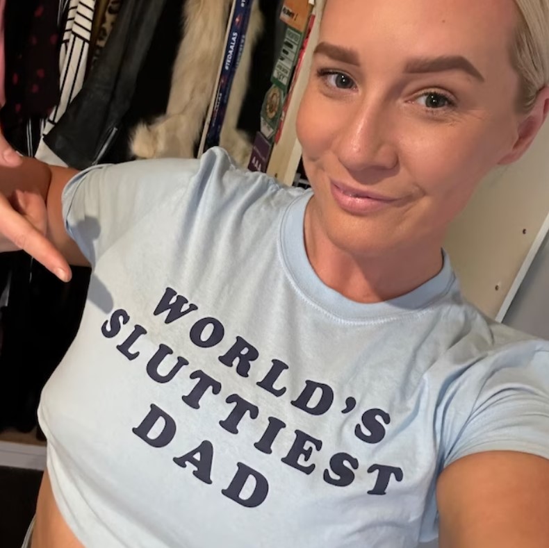 World s Sluttiest Dad Shirt Outfit