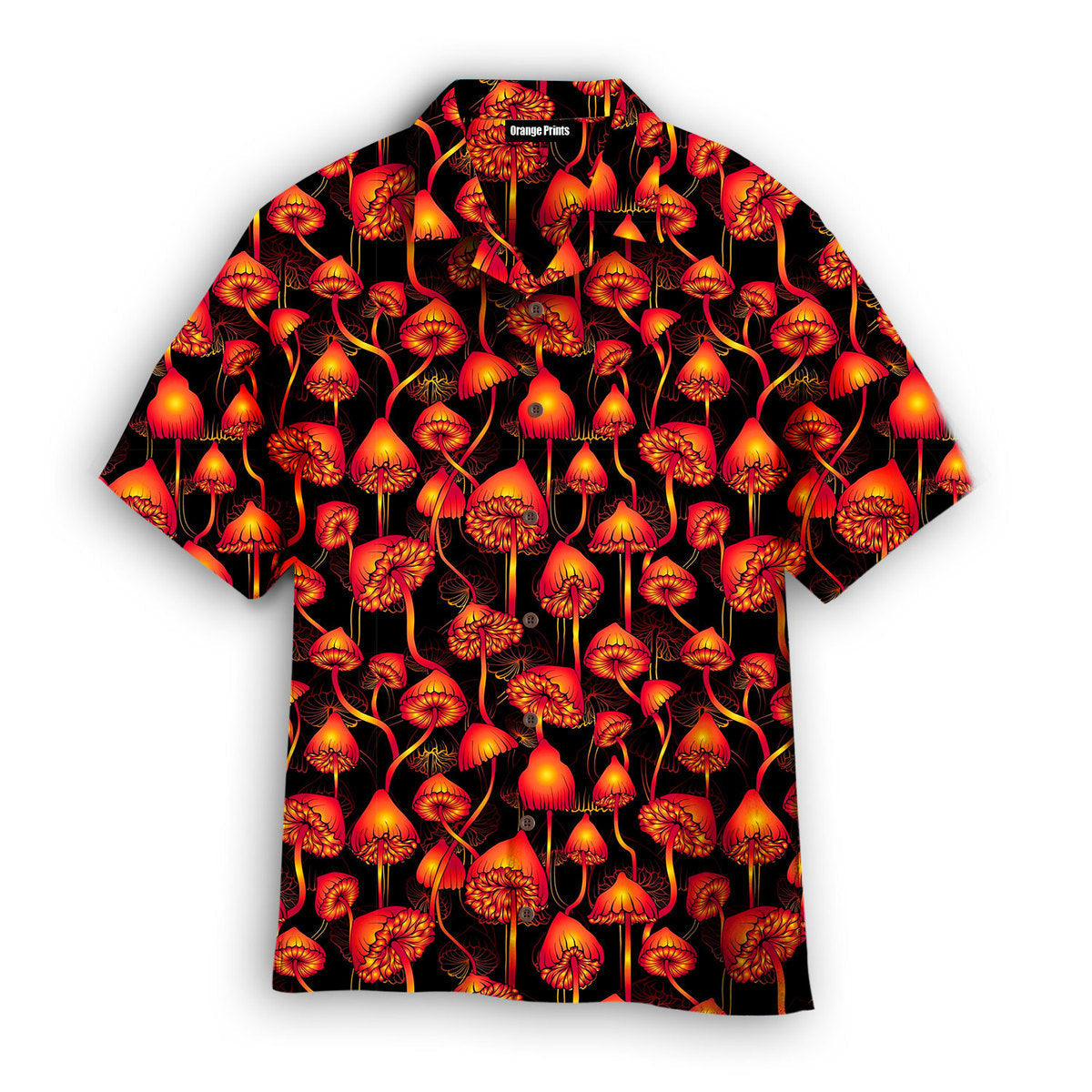 Magic Glowing Mushroom Aloha Hawaii Shirts For Men Women Ha89129