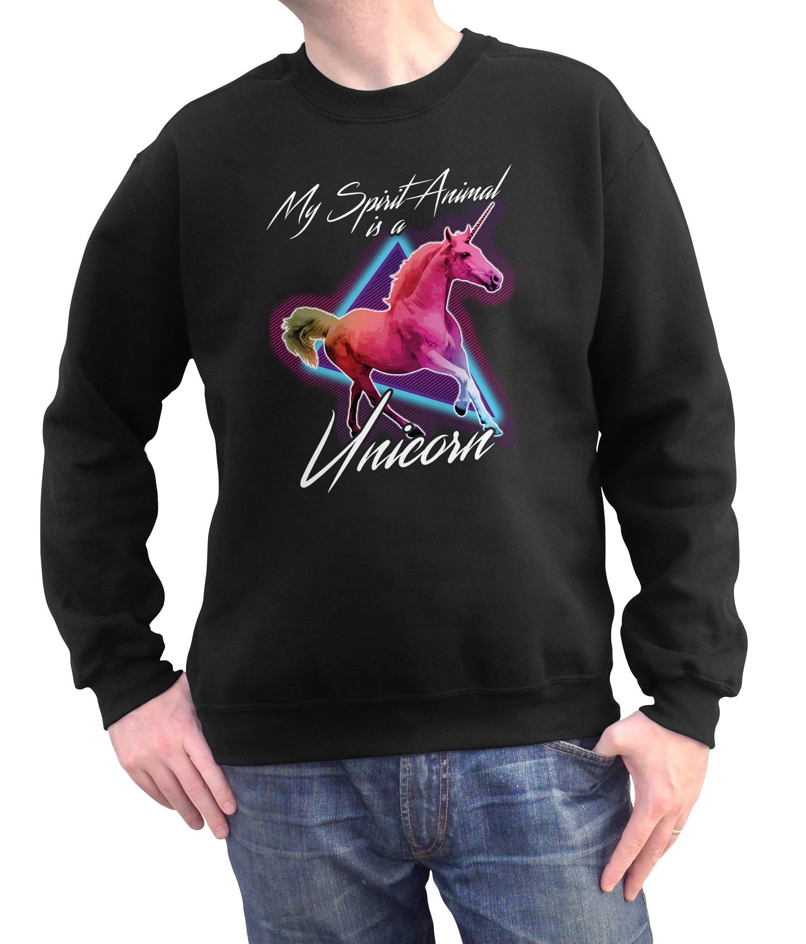 Unisex My Spirit Animal Is A Unicorn Sweatshirt