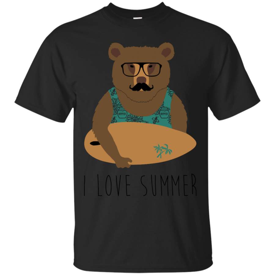 ANIMAL ILLUSTRATION – I love summer T Shirt & Hoodie