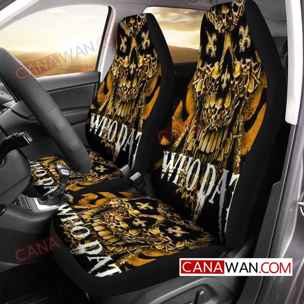 New Orleans Saints Style218 3D Customized Personalized Car Seat Cover