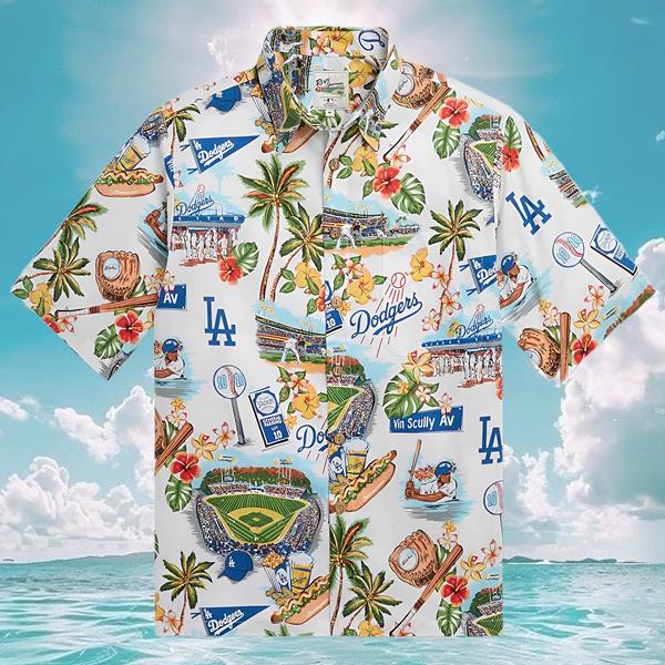 Reyn Spooner Los Angeles Dodgers Hawaiian Shirt