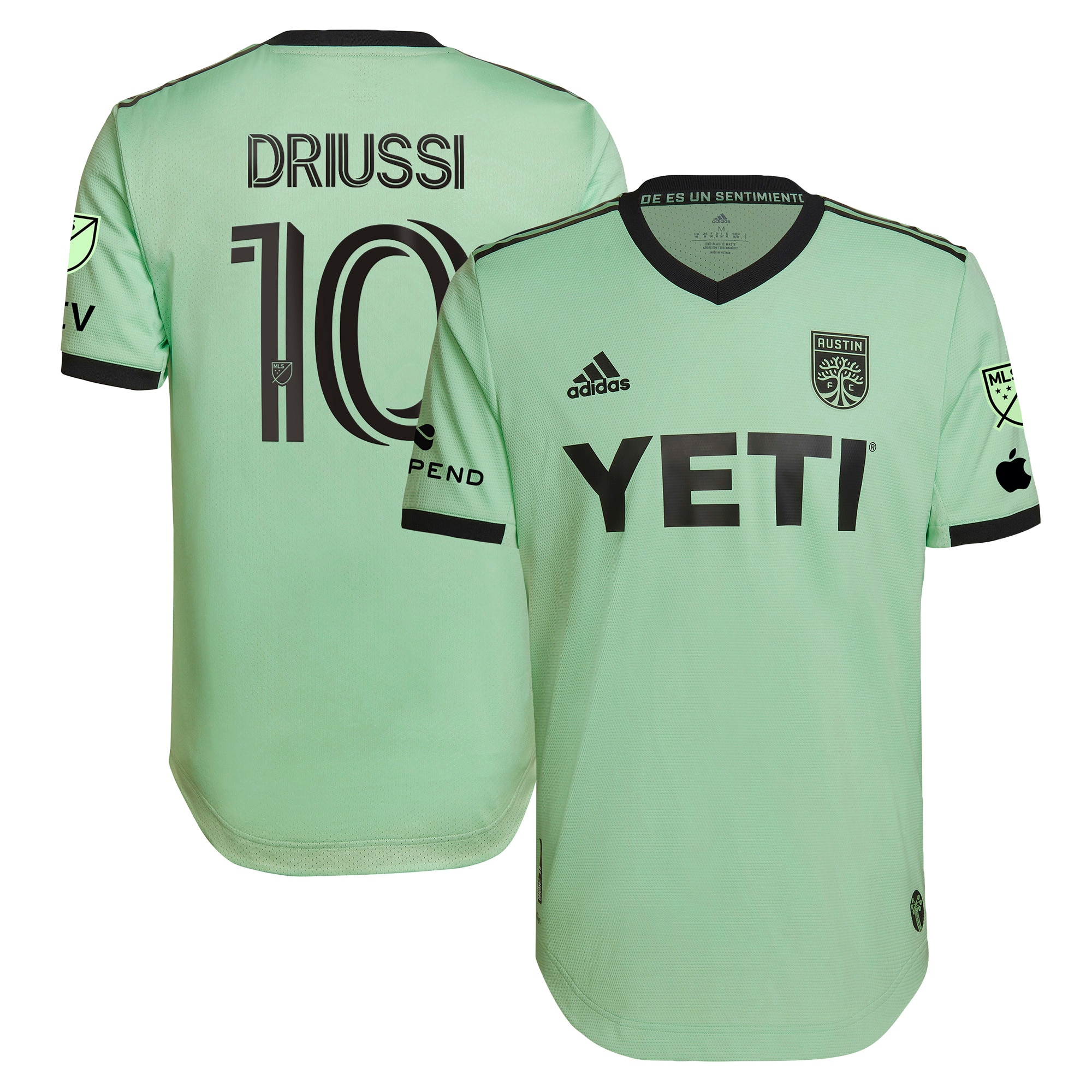 Sebastián Driussi Austin FC 2023 The Sentimiento Kit Authentic Player Jersey – Mint