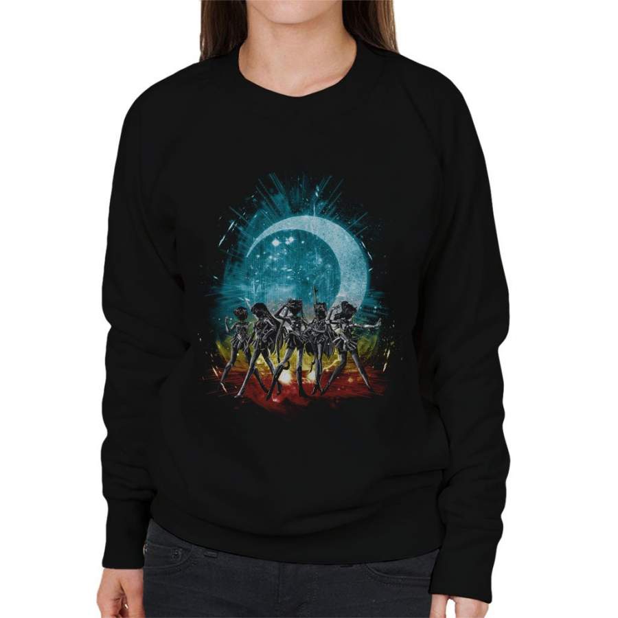Crystal Storm Sailor Moon Women’s Sweatshirt
