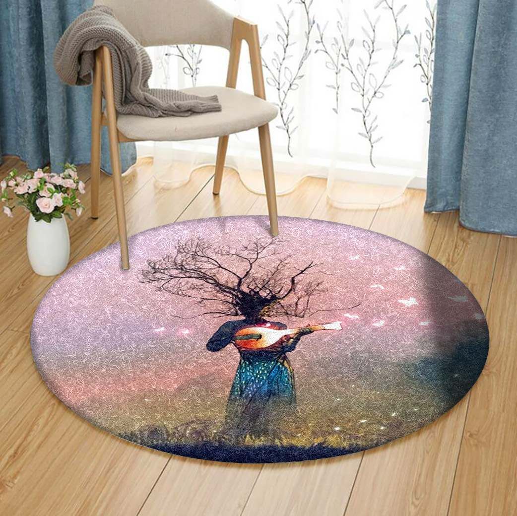 Woman Tree Of Life GE4626 Round Rug  CYSI2907