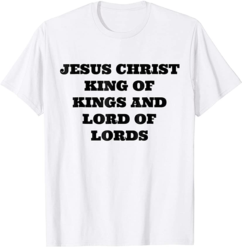 T-SHIRT JESUS CHRIST KING OF KINGS