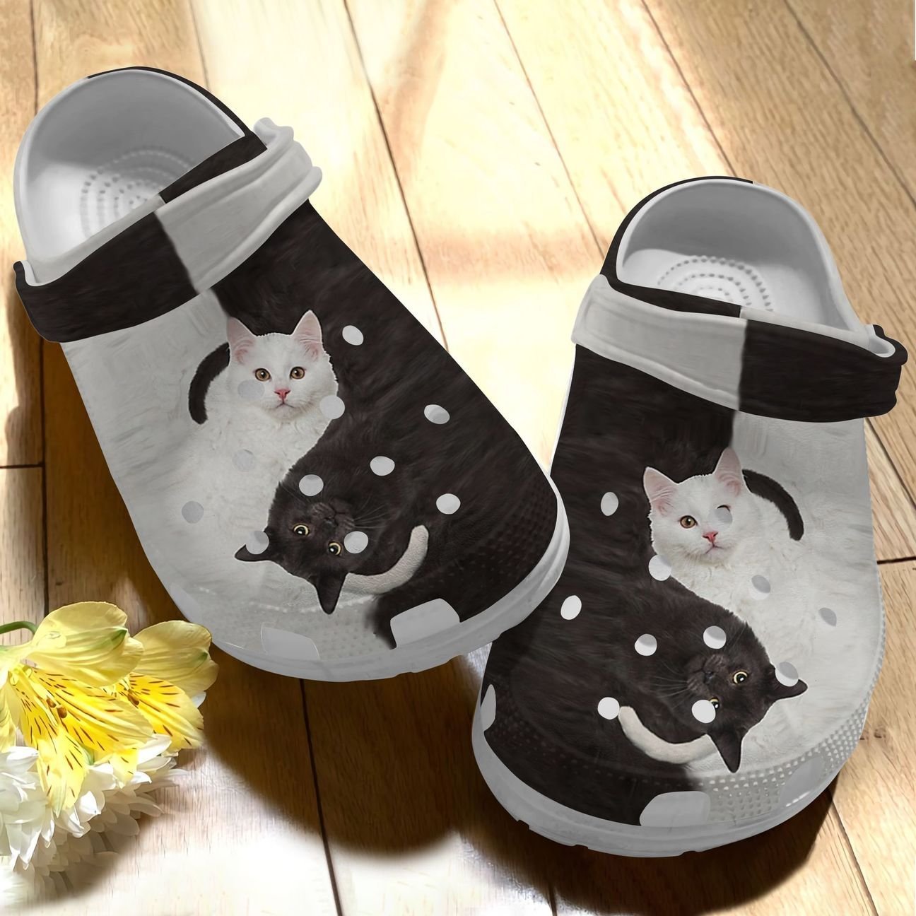 Cat Personalized Clog, Custom Name, Text, Color, Number Fashion Style For Women, Men, Kid, Print 3D