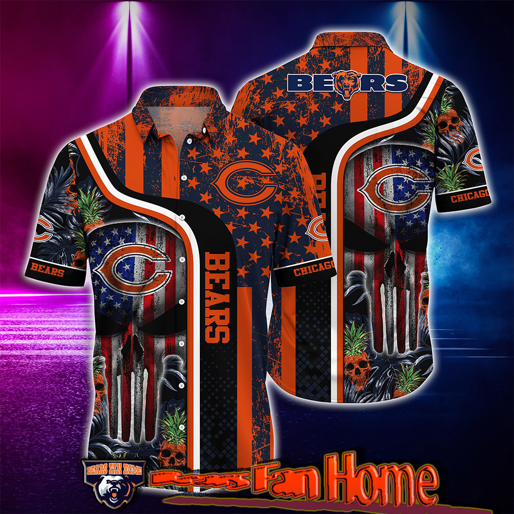 Chicago Bears Hawaiian Shirts Youth Size Chart 2023