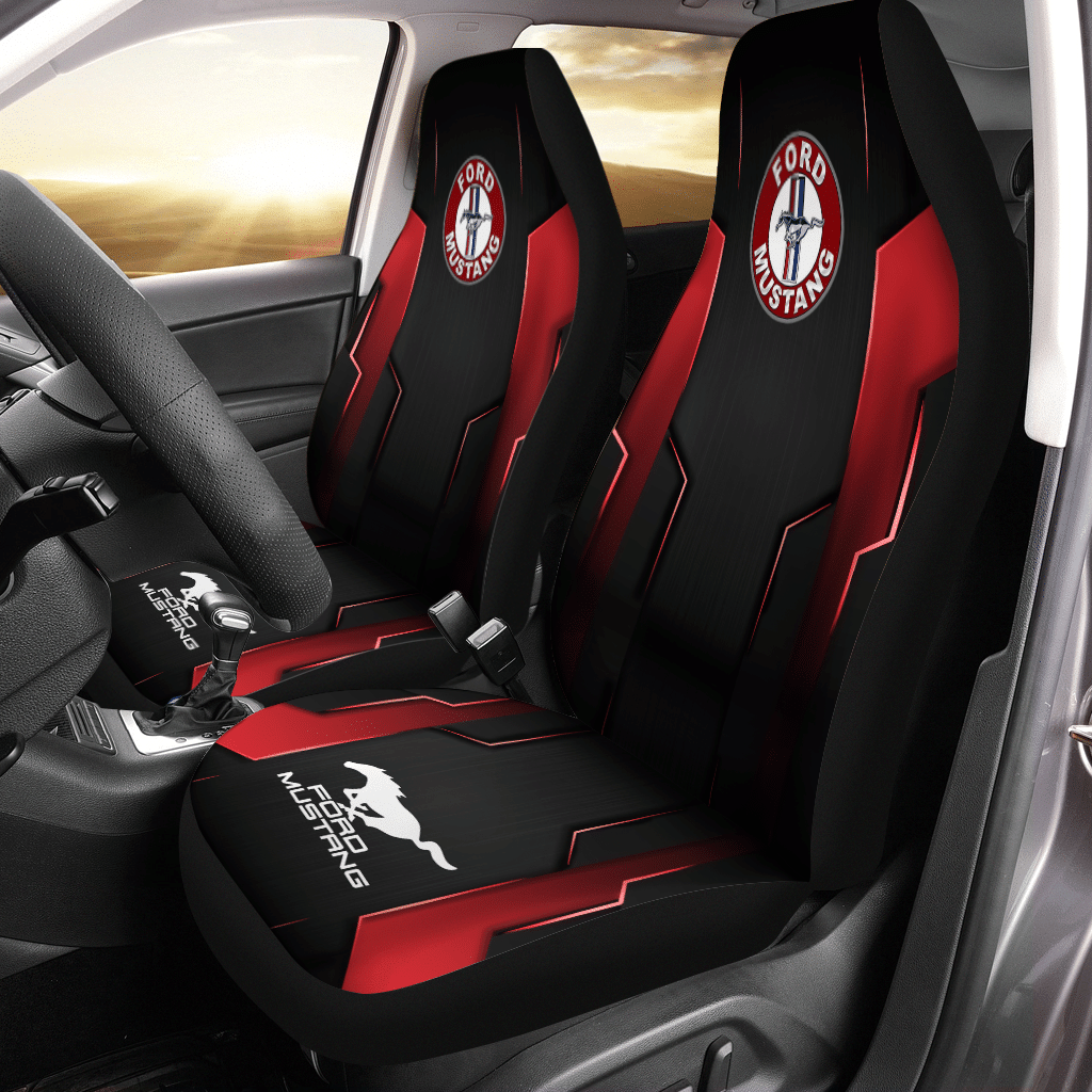 Ford Mustang Car Seat Cover N2 (Set Of 2)