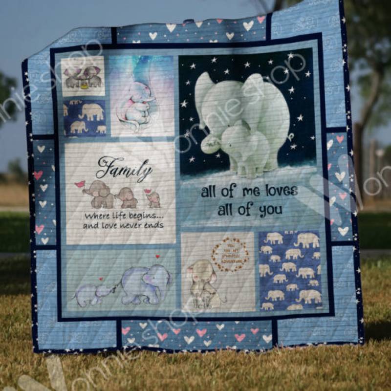 Elephant F2107 83O33 Blanket