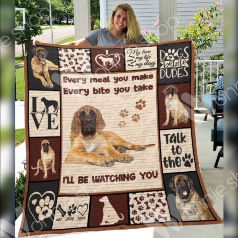 English Mastiff Dog Blanket DCB2802 73O31