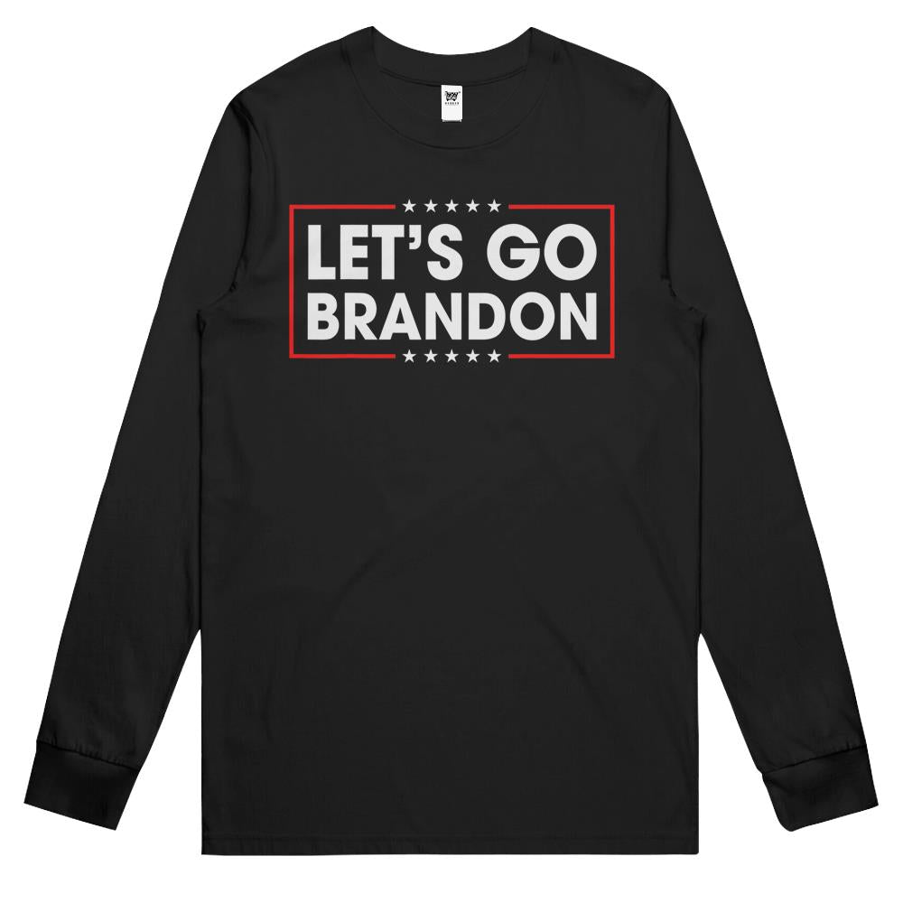 Let’S Go Brandon Conservative Funny Trending Meme Saying Long Sleeve T Shirts