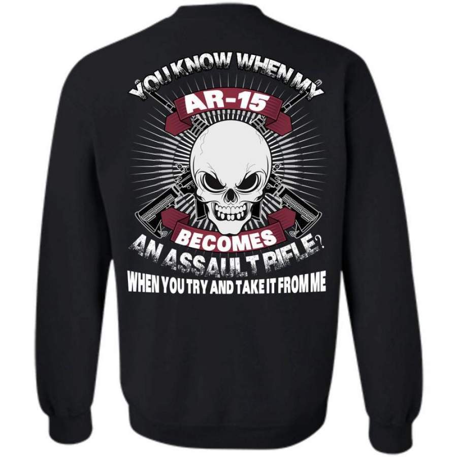 You Try And Take It From Me T Shirt, I Love Veteran Sweatshirt