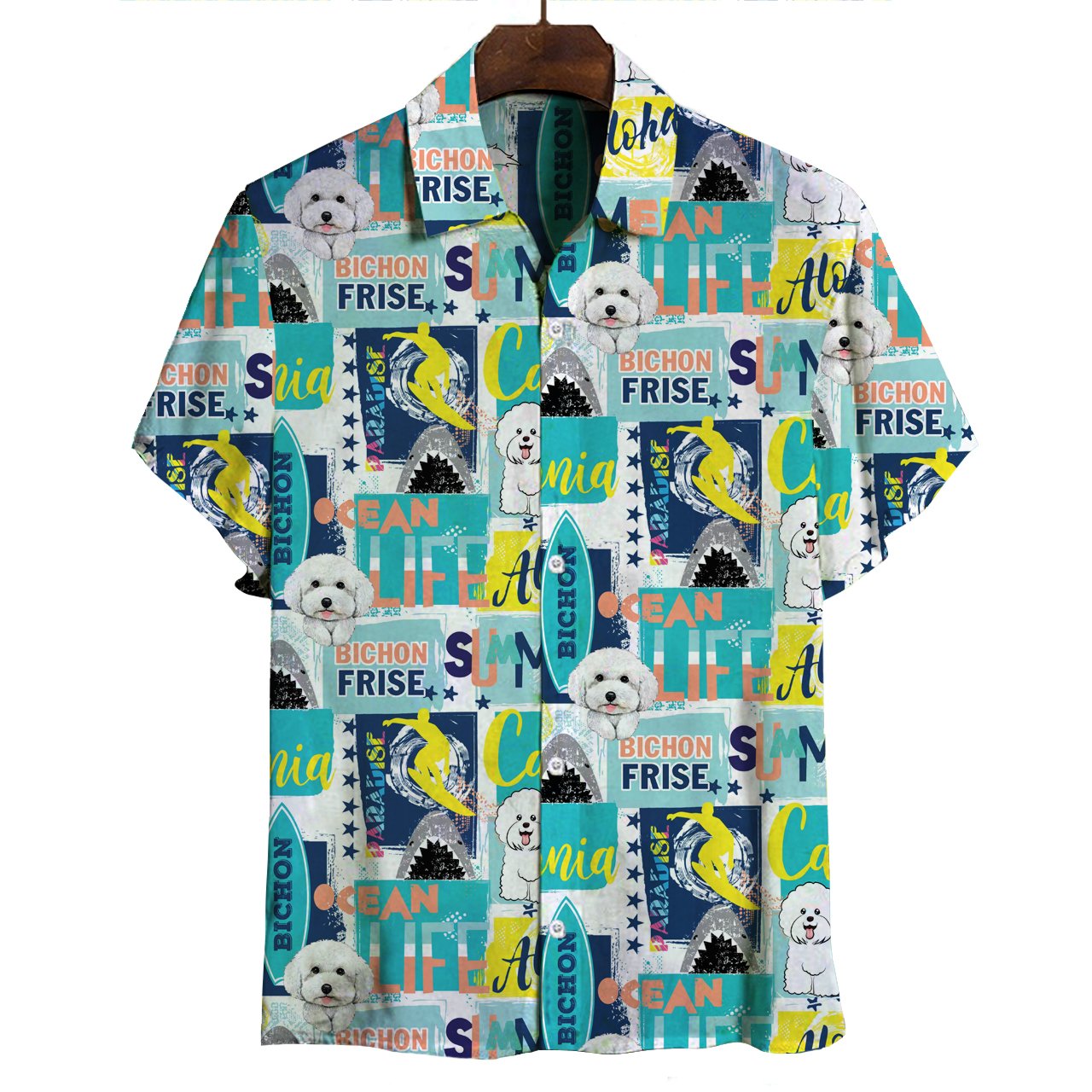 Bichon Frise Hawaii Shirt Ha72027