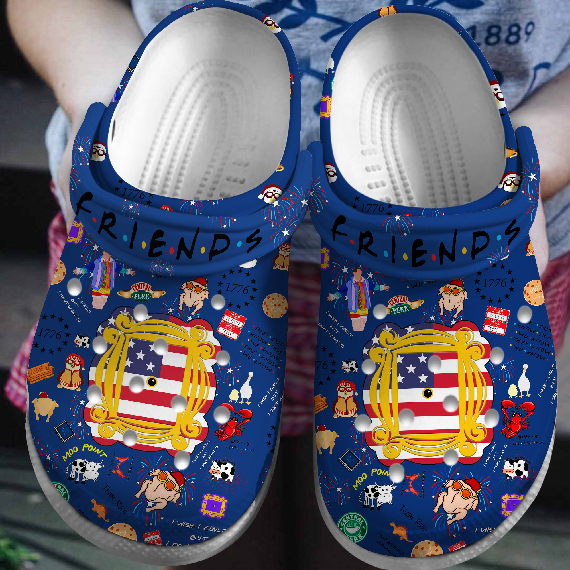 Friends Tv Series Crocss Clogs For Men Women And Kid Ttp2405776978-1