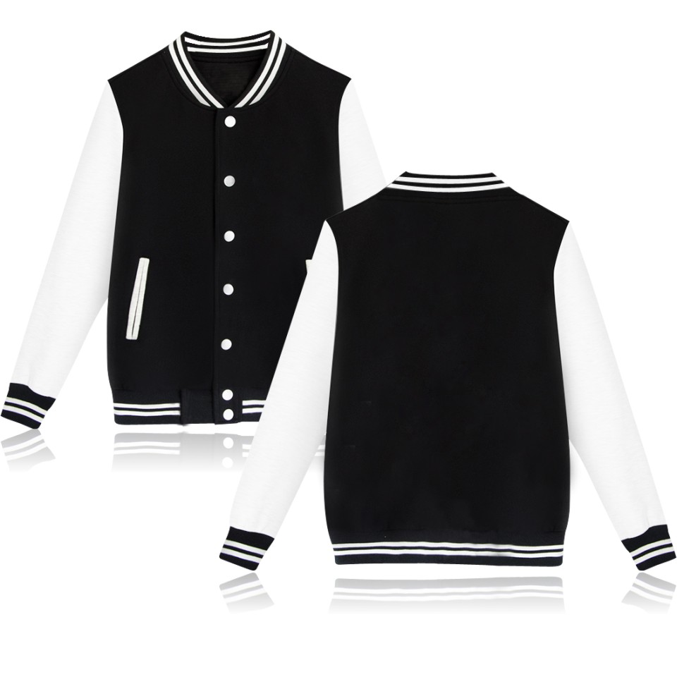 Baseball jacket man Jassen mannen Effen Kleur Jas bomberjack jaqueta masculina inverno Single Breasted Harajuku veste sweatshirt alx