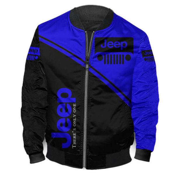 Bomber Jacket Jeep, Jeep 3D Spring Autumn, Mens Casual Jacket Vh84