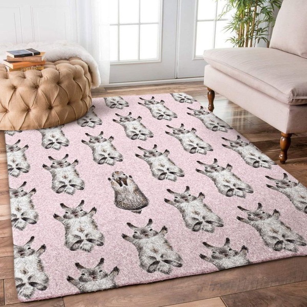 Rabbit 4 Area Rug Living Room Rug Home Decor Floor Decor VH3