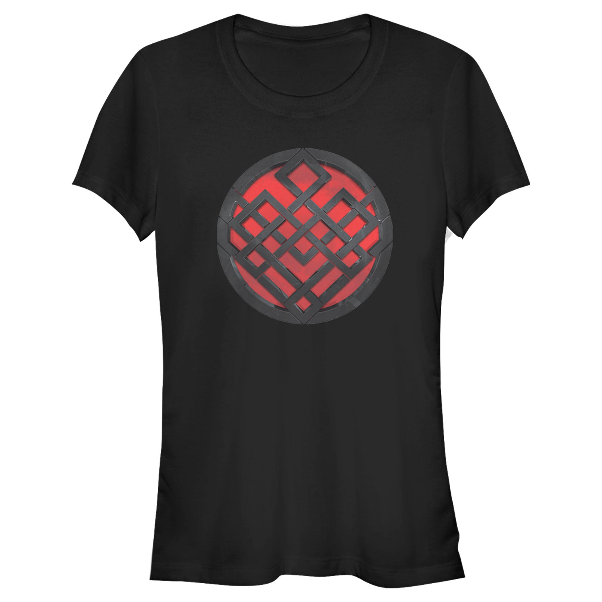 Shang-Chi Junior’S Shang-Chi And The Legend Of The Ten Rings Red Symbol  T-Shirt