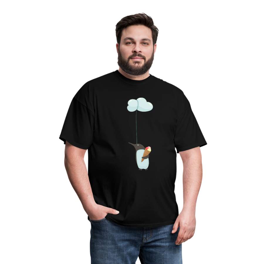 Penguin & ice cream | Men’s T-Shirt