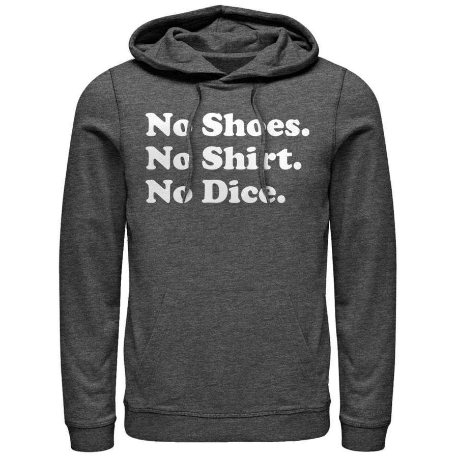 Fast Times at Ridgemont High Men’s No Shirt No Dice  Lightweight Hoodie