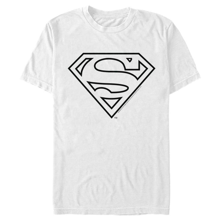 Superman Men’s Logo Sleek  T Shirt