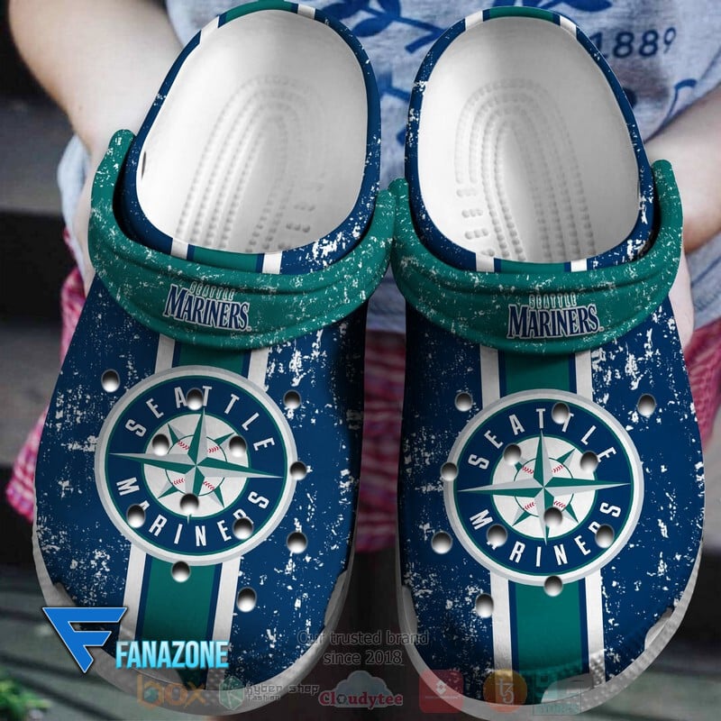 Seattle Mariners MLB Sport Crocss Clogs Crocband Shoes Comfortable For Men Women and Kids